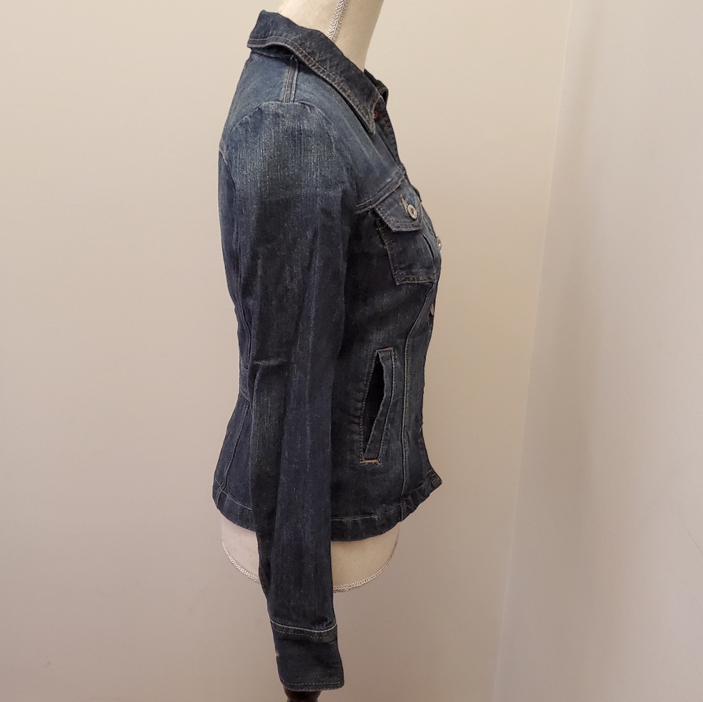 TOMMY HILFIGER Jean Jacket Sz XS Never Worn - Picture 5 of 16